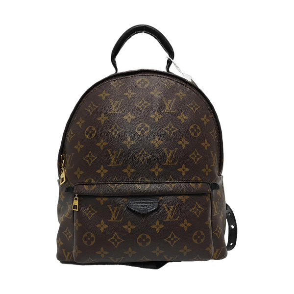 PALM SPRINGS MM Monogram Coated Canvas Brown