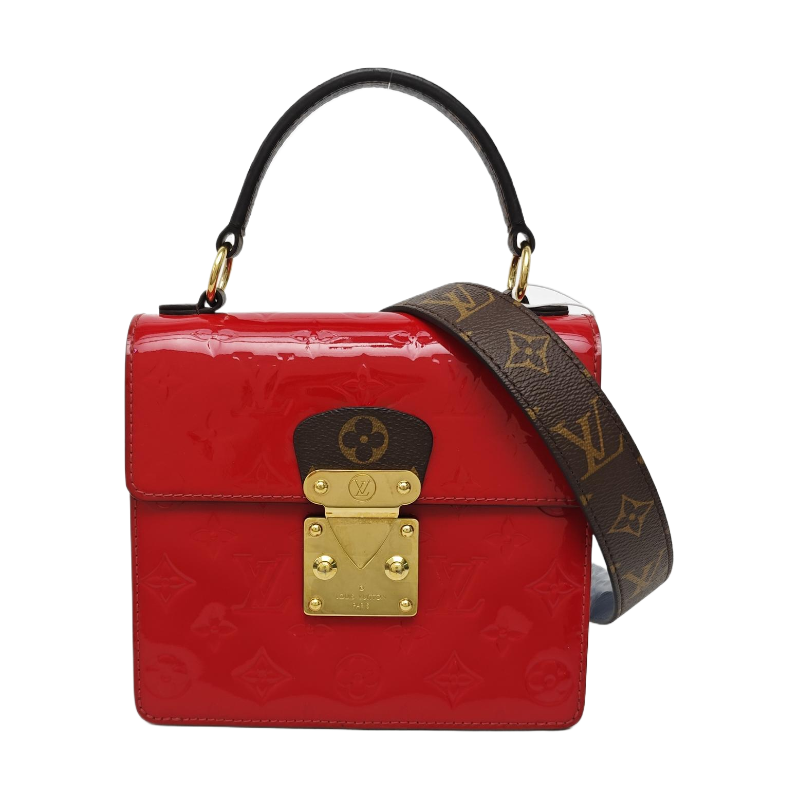 SPRING STREET Patent Leather Red