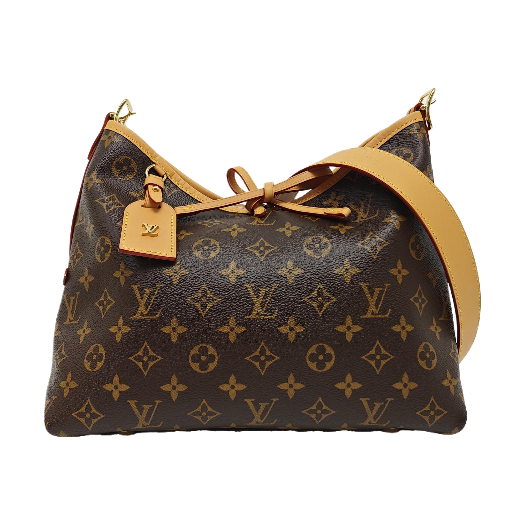 CARRYALL PM Monogram Coated Canvas Brown