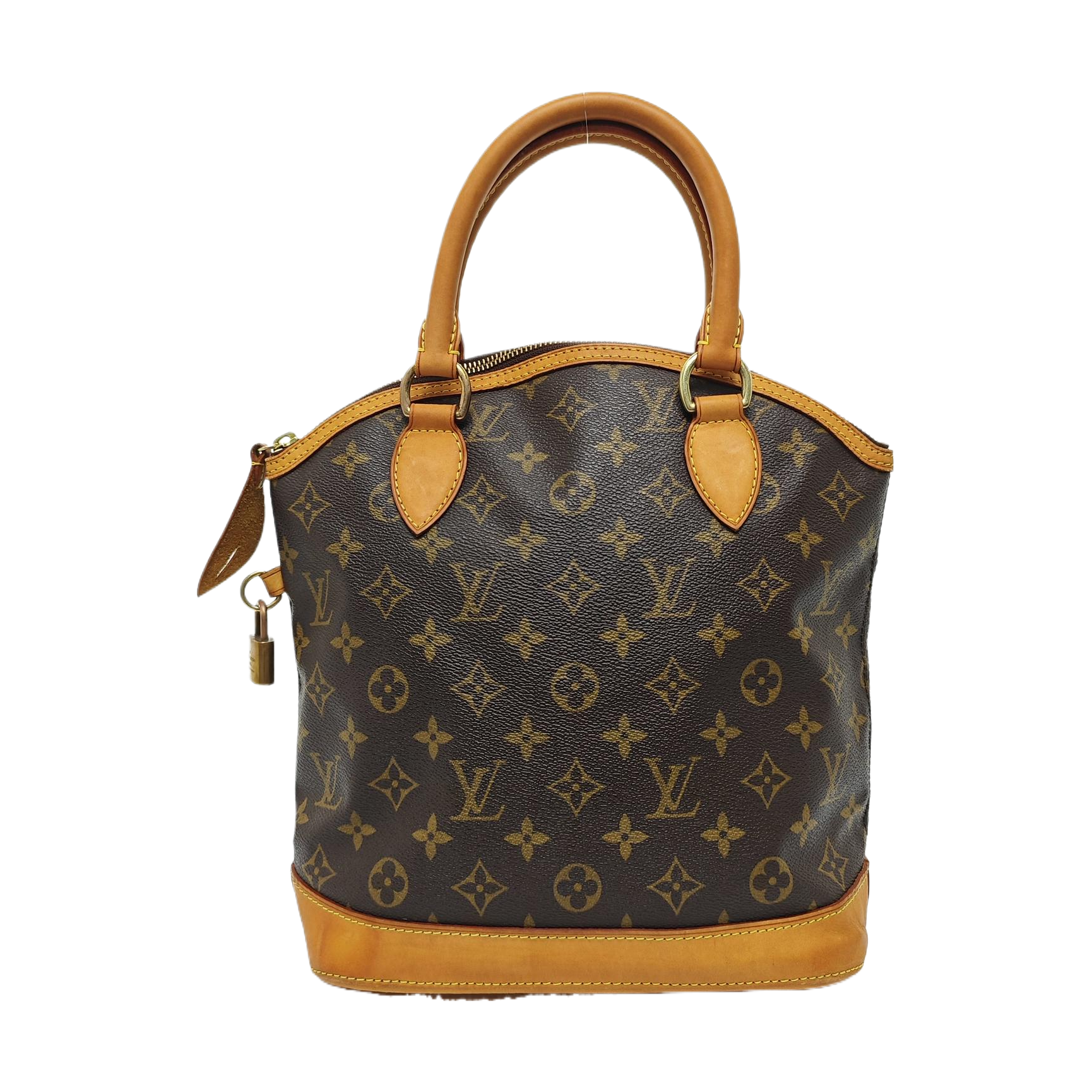 LOCKIT PM Monogram Coated Canvas Brown