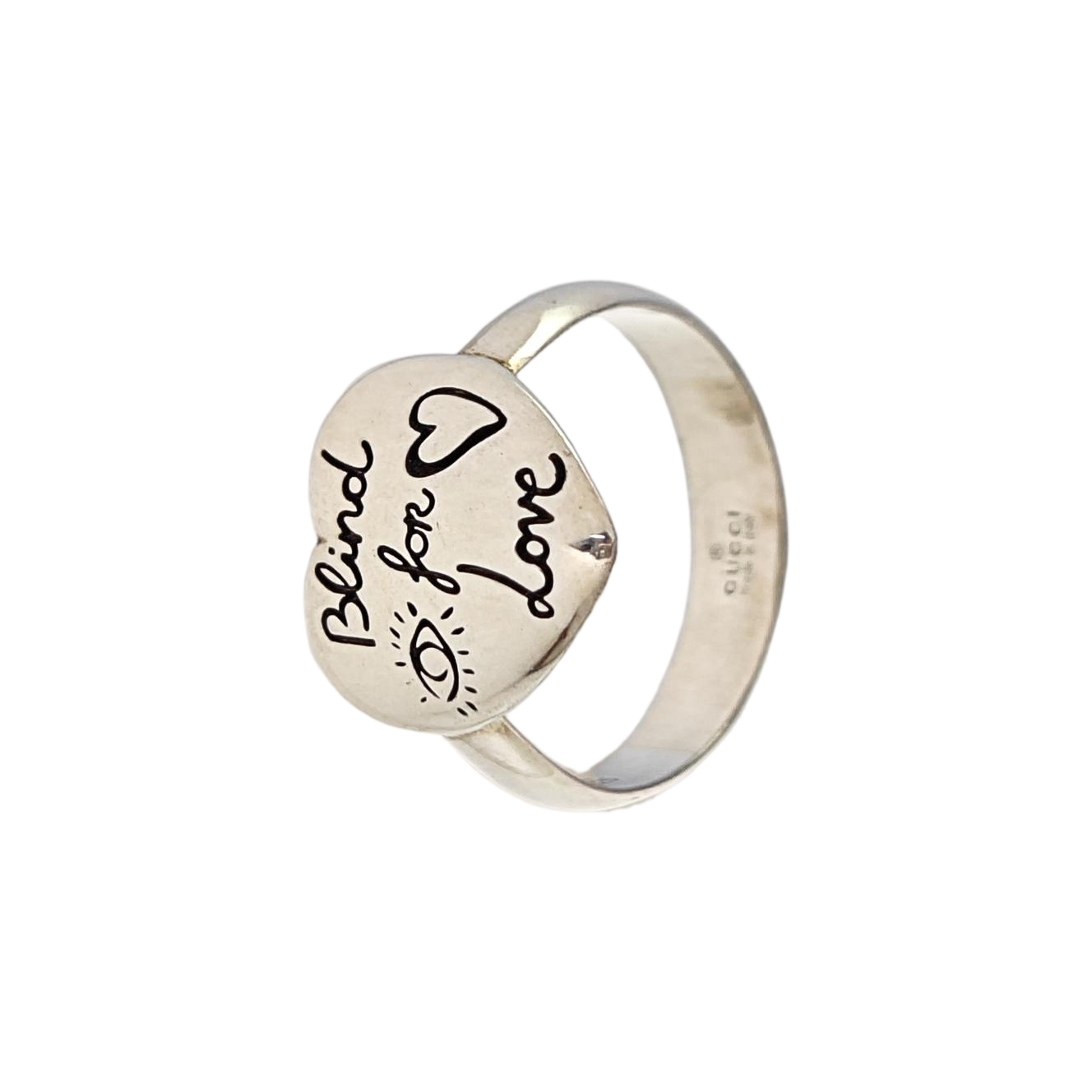 Blind For Love 925 Sterling Silver Ring HK 11