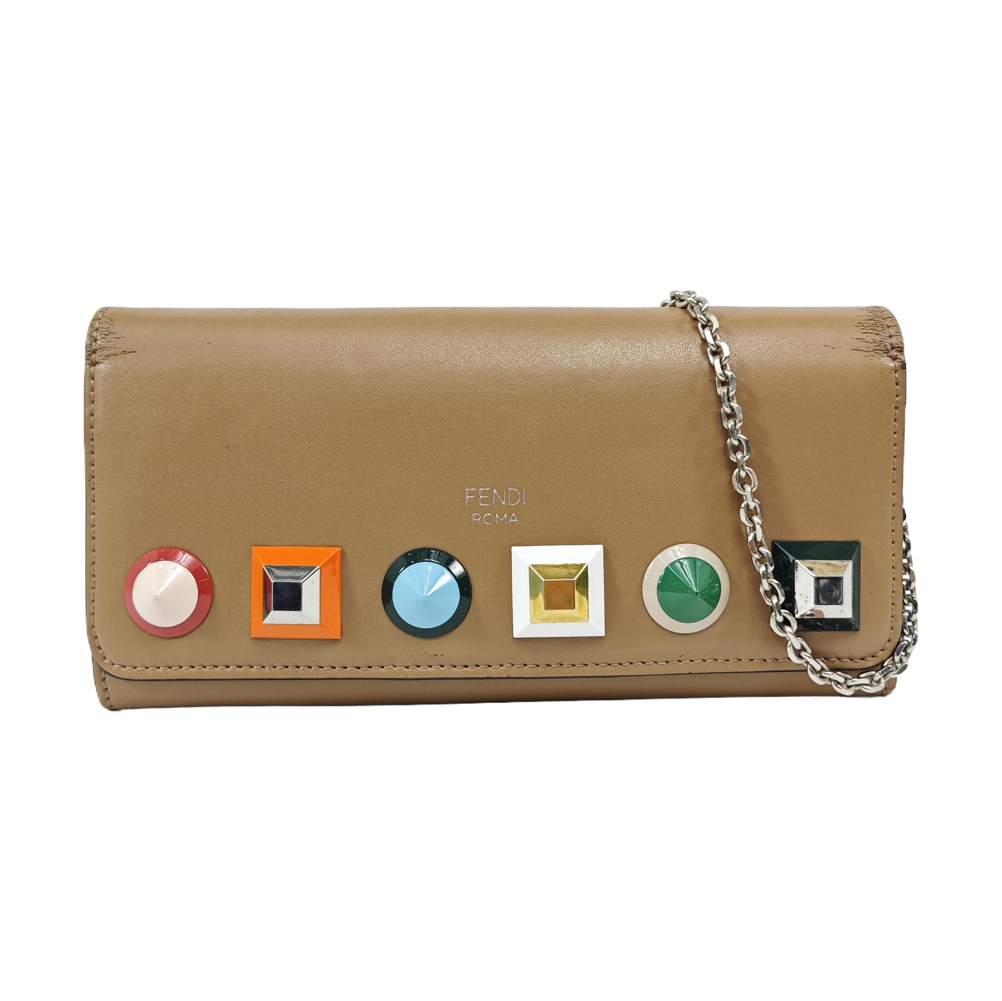 Kan I Mini Calfskin Brown