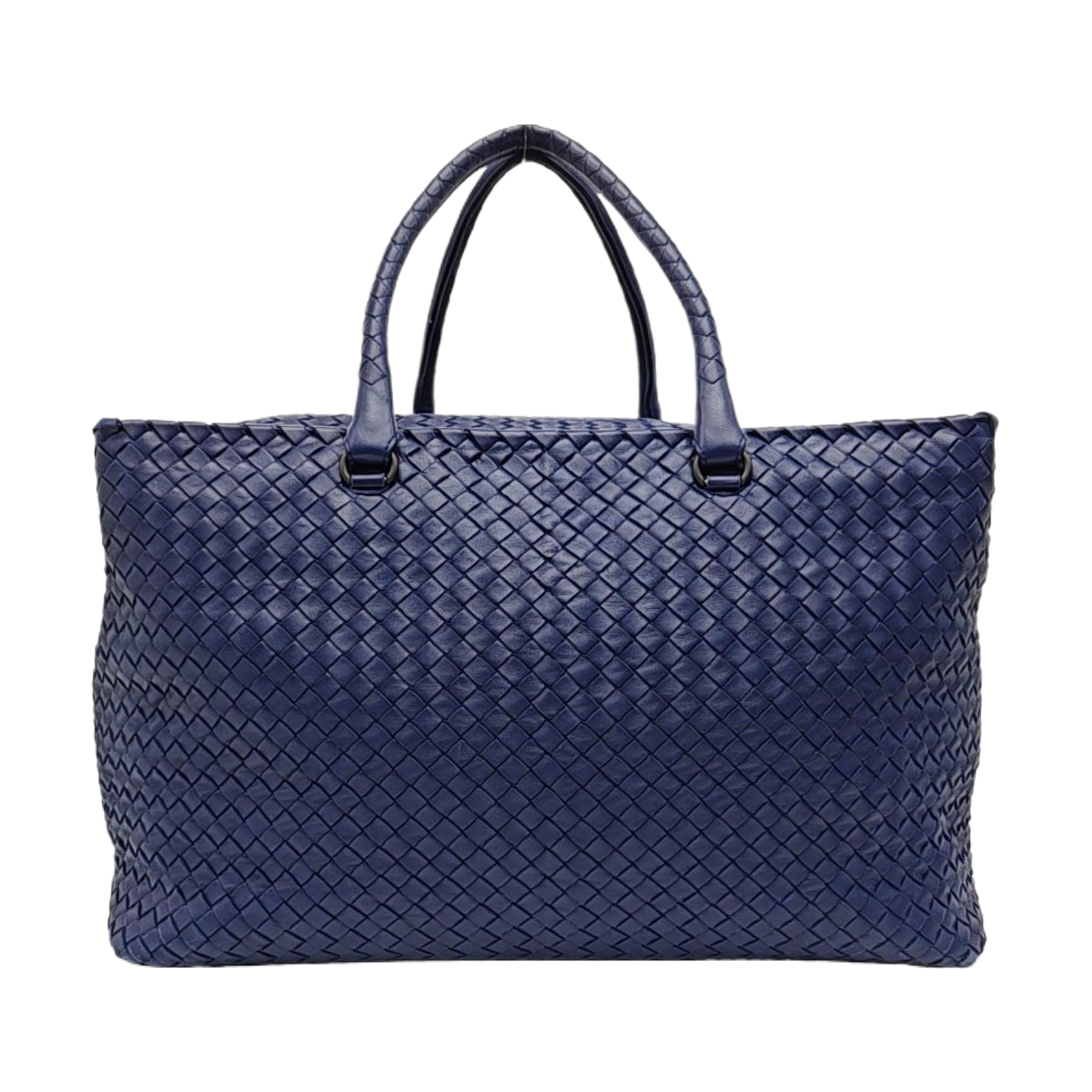 Calfskin Tote Bag Blue