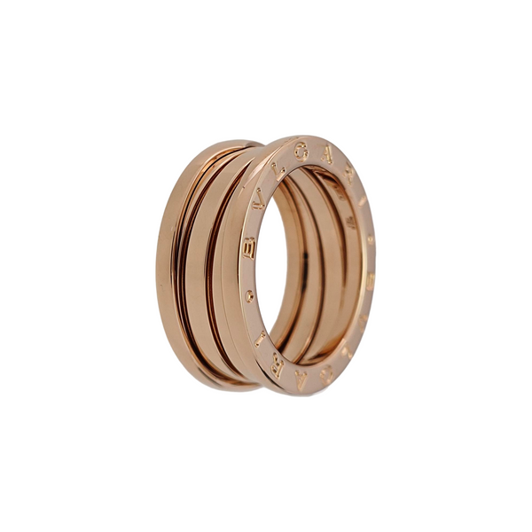 B.ZERO1 18k Rose Gold Ring EU 55