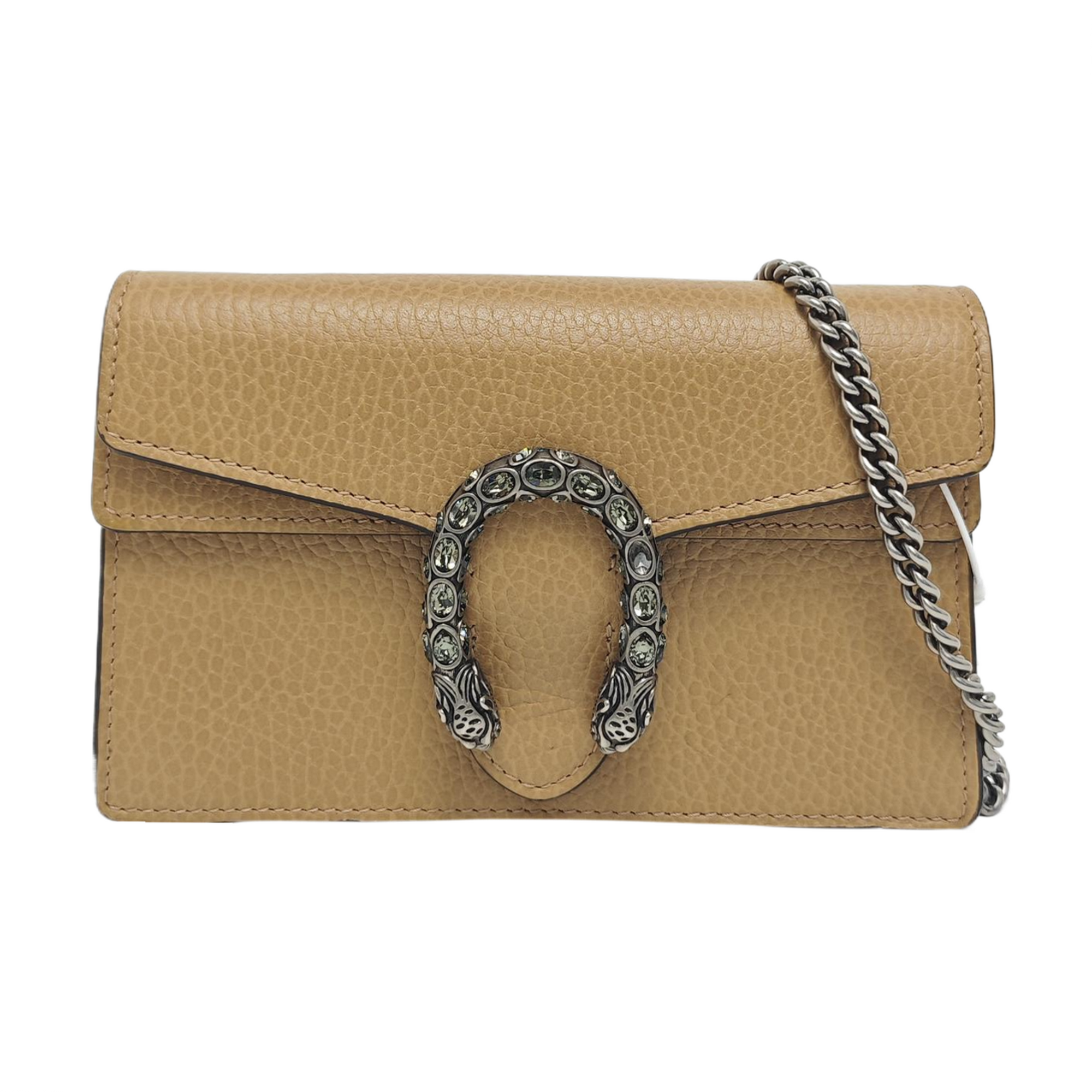 Dionysus Super Mini Calfskin Beige