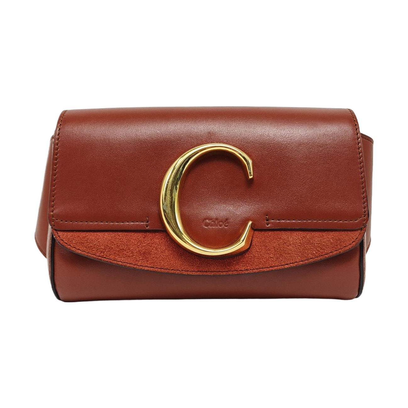 Chloé C Calfskin Brown