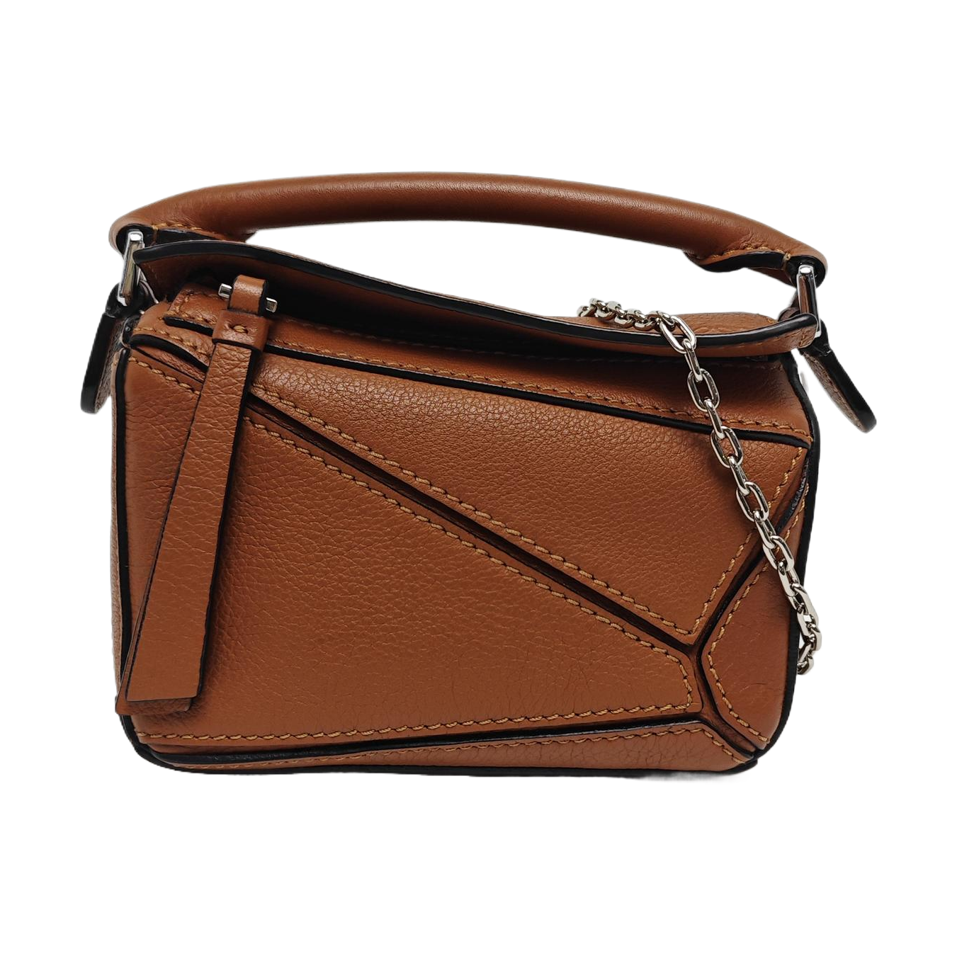 Puzzle Nano Calfskin Brown