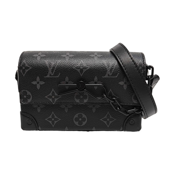 STEAMER Mini Monogram Coated Canvas Black