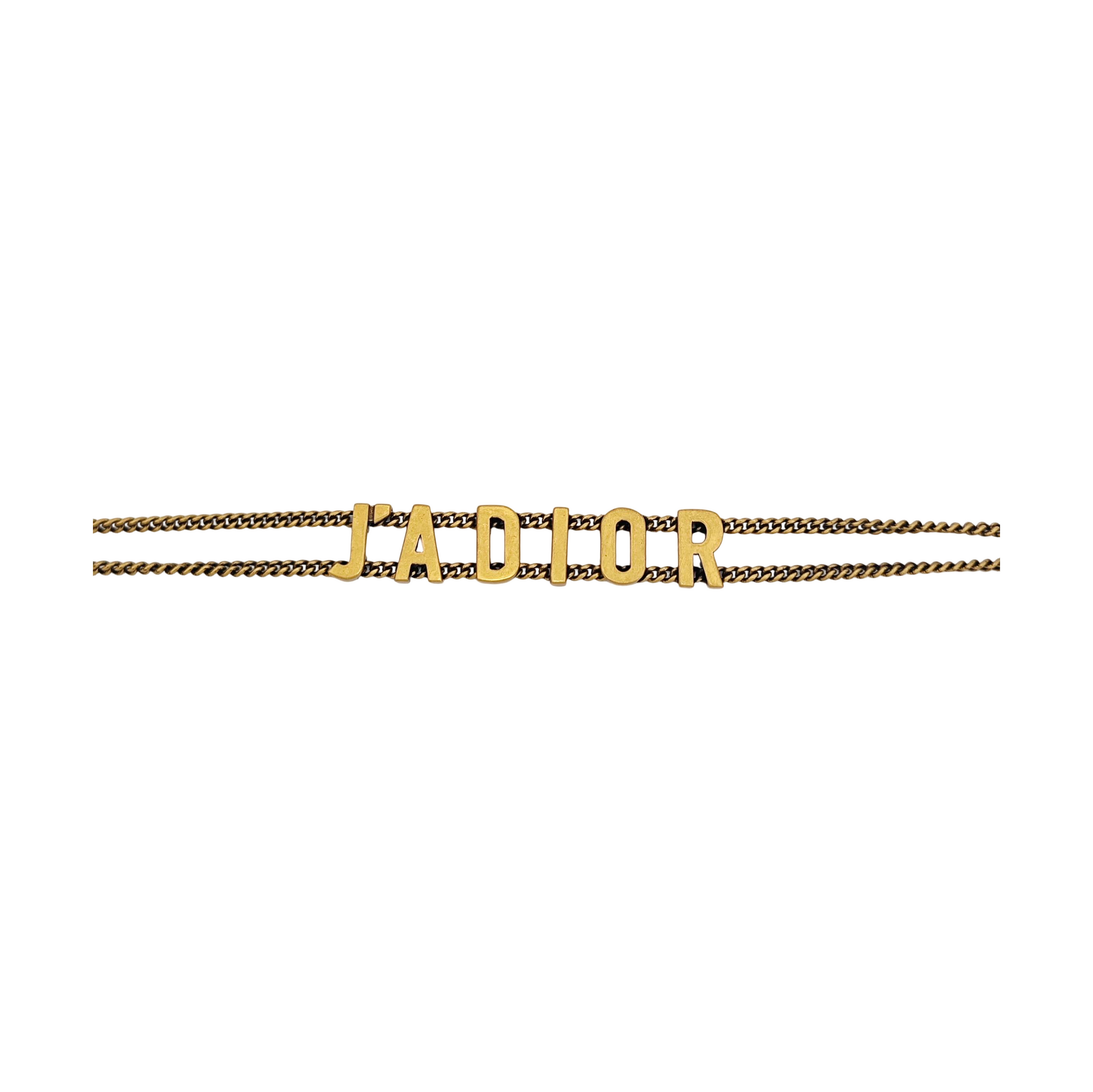 J'adior Metal Gold Necklace