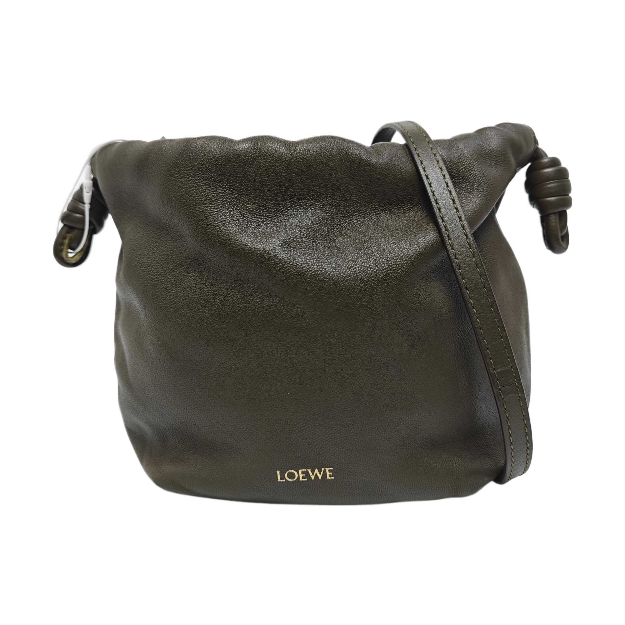 Lambskin Shoulder Bag Green