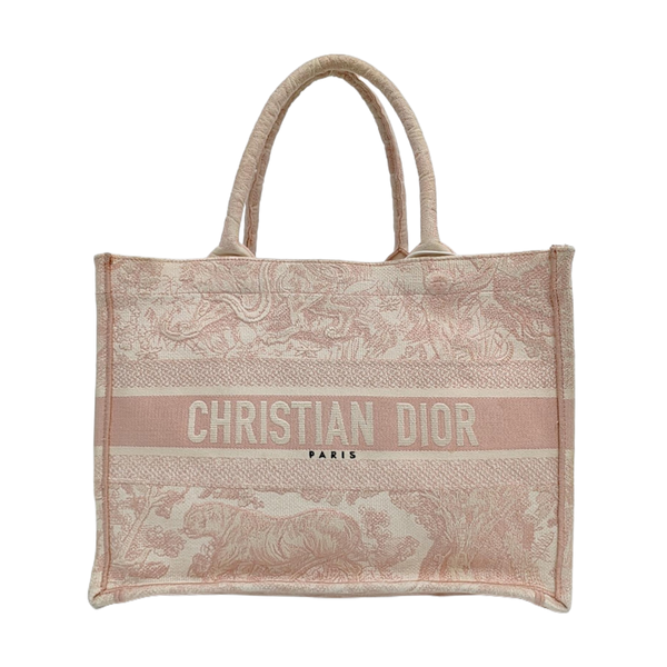 Book Tote Medium Canvas Pink