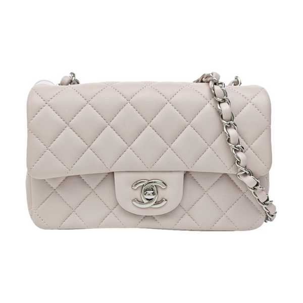 CLASSIC FLAP Mini Quilted Lambskin Pink