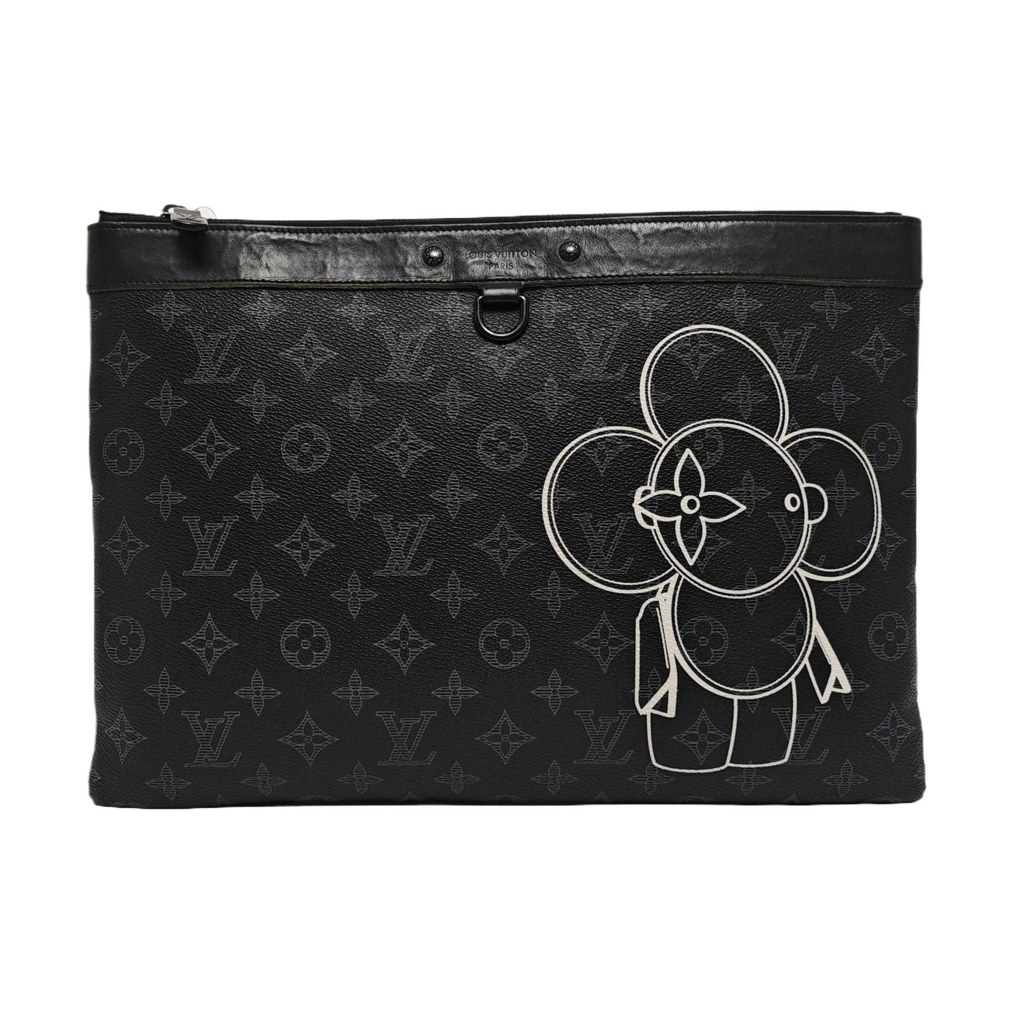 APOLLO GM Monogram Coated Canvas Black