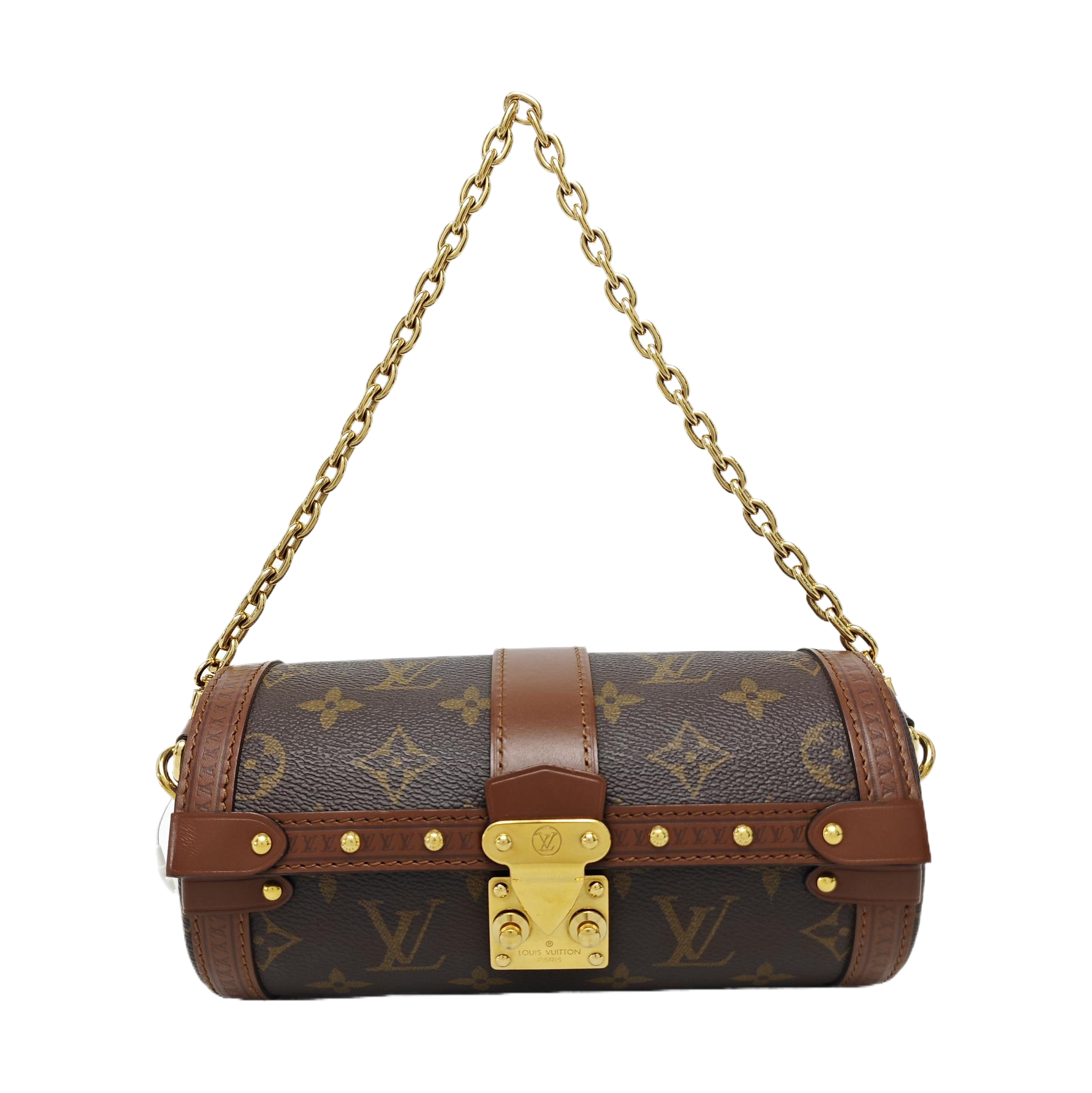PAPILLON 19 Monogram Coated Canvas Brown