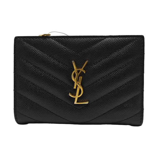 MONOGRAM Quilted Calfskin Black Wallet