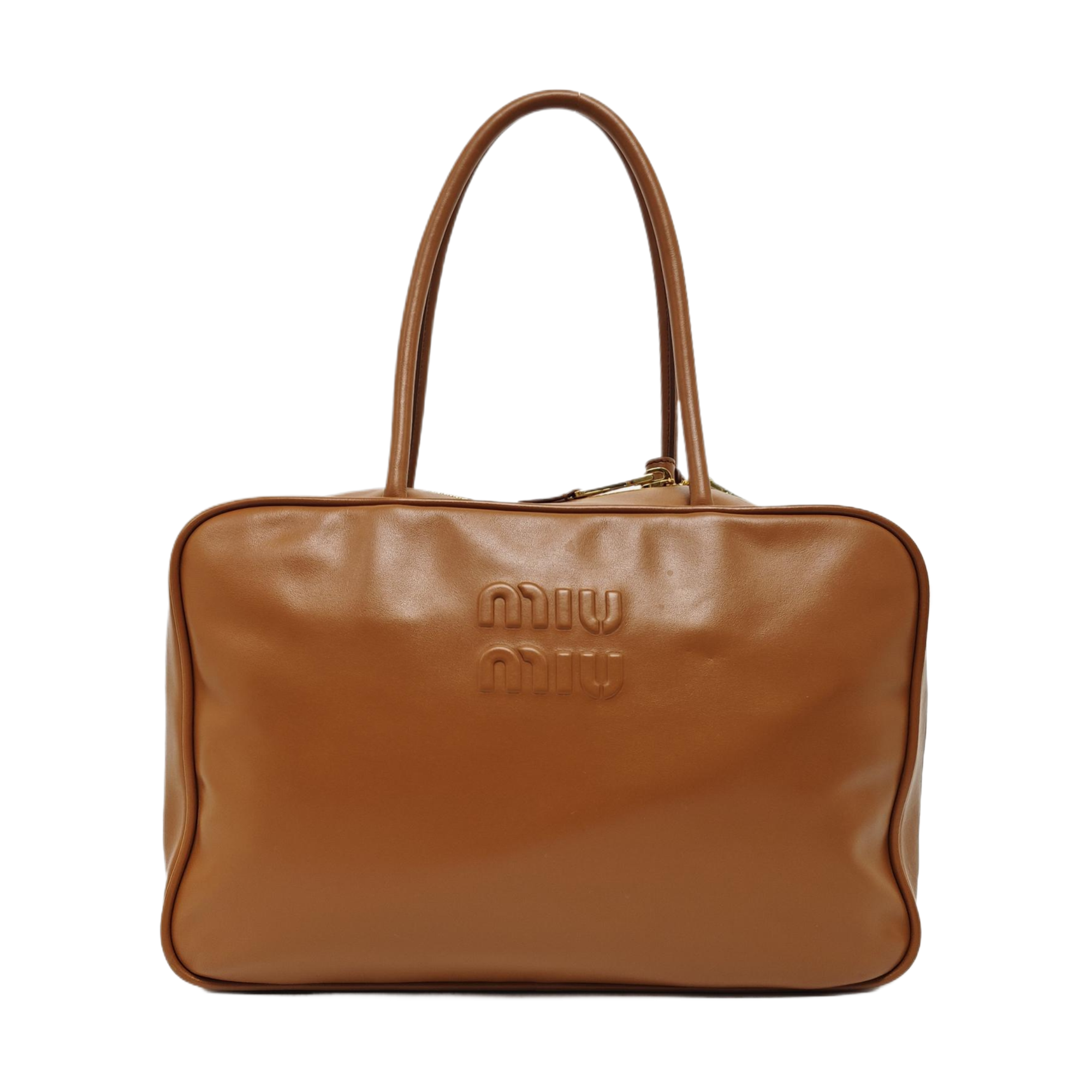 Beau Large Calfskin Brown