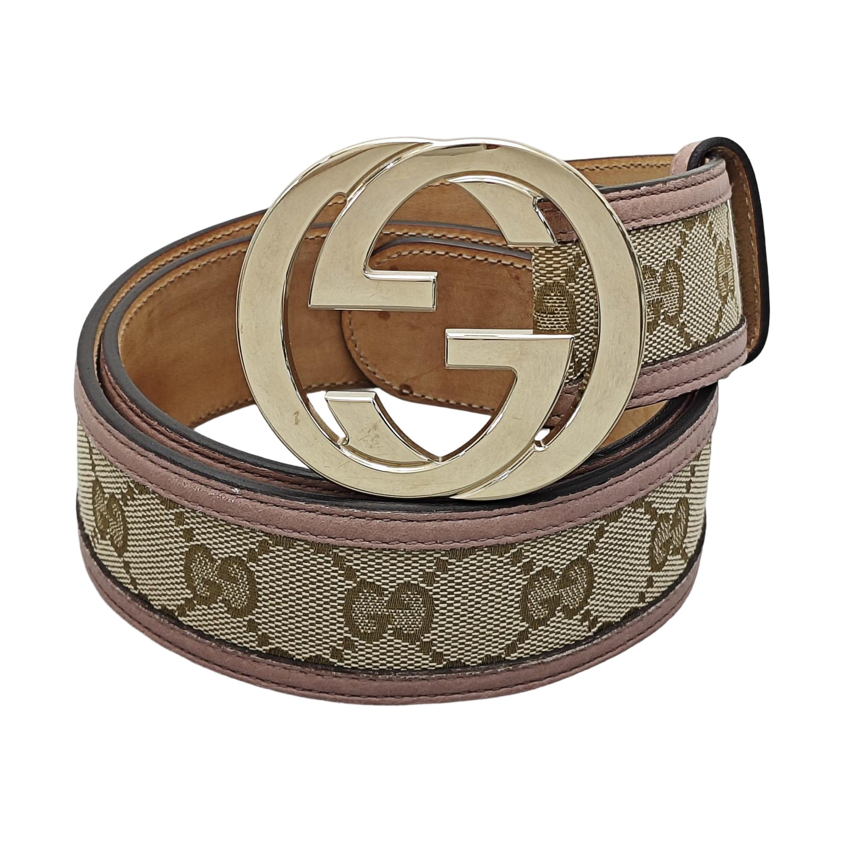 Fabric Belt Beige