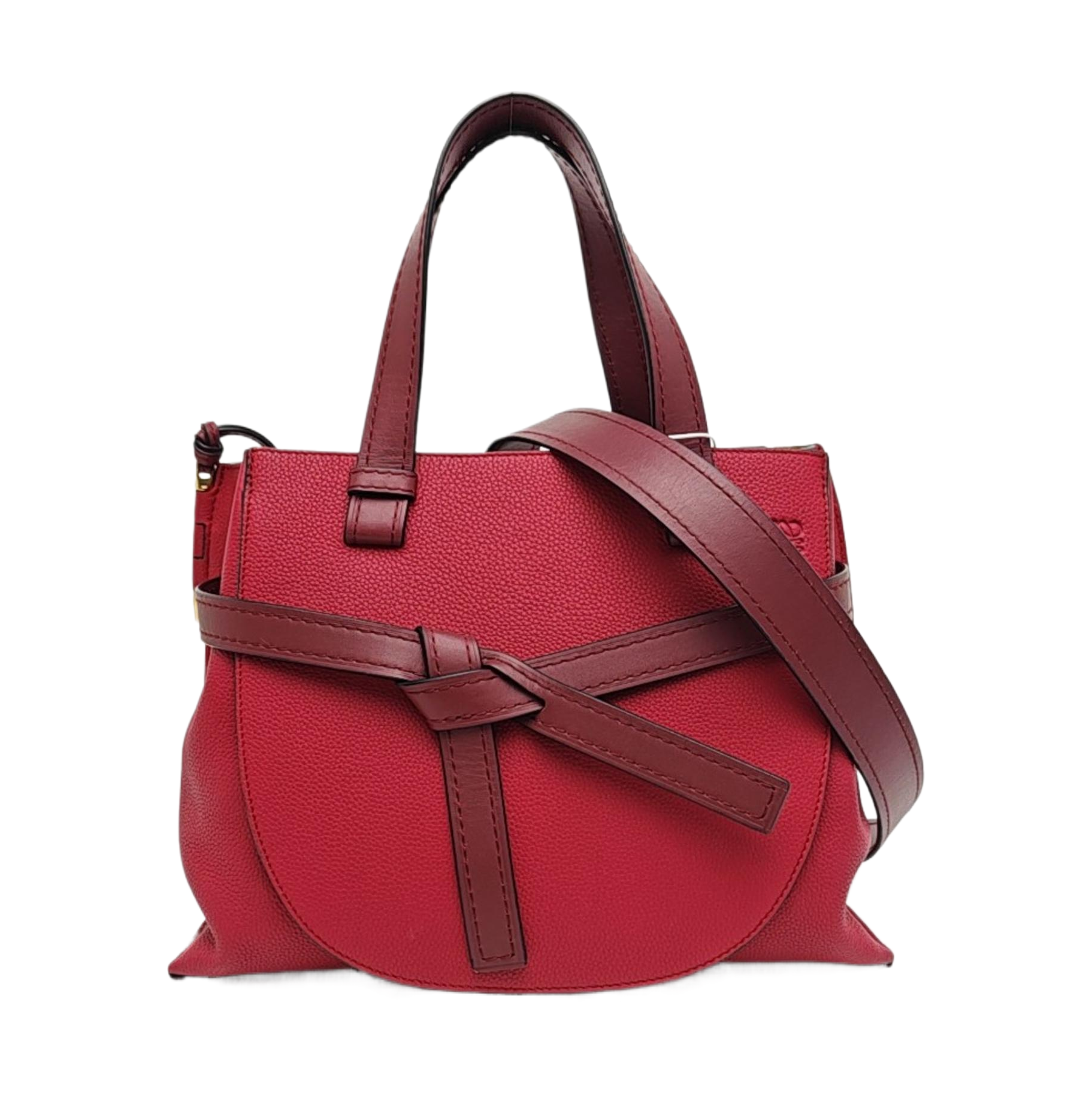 Gate Small Calfskin Red