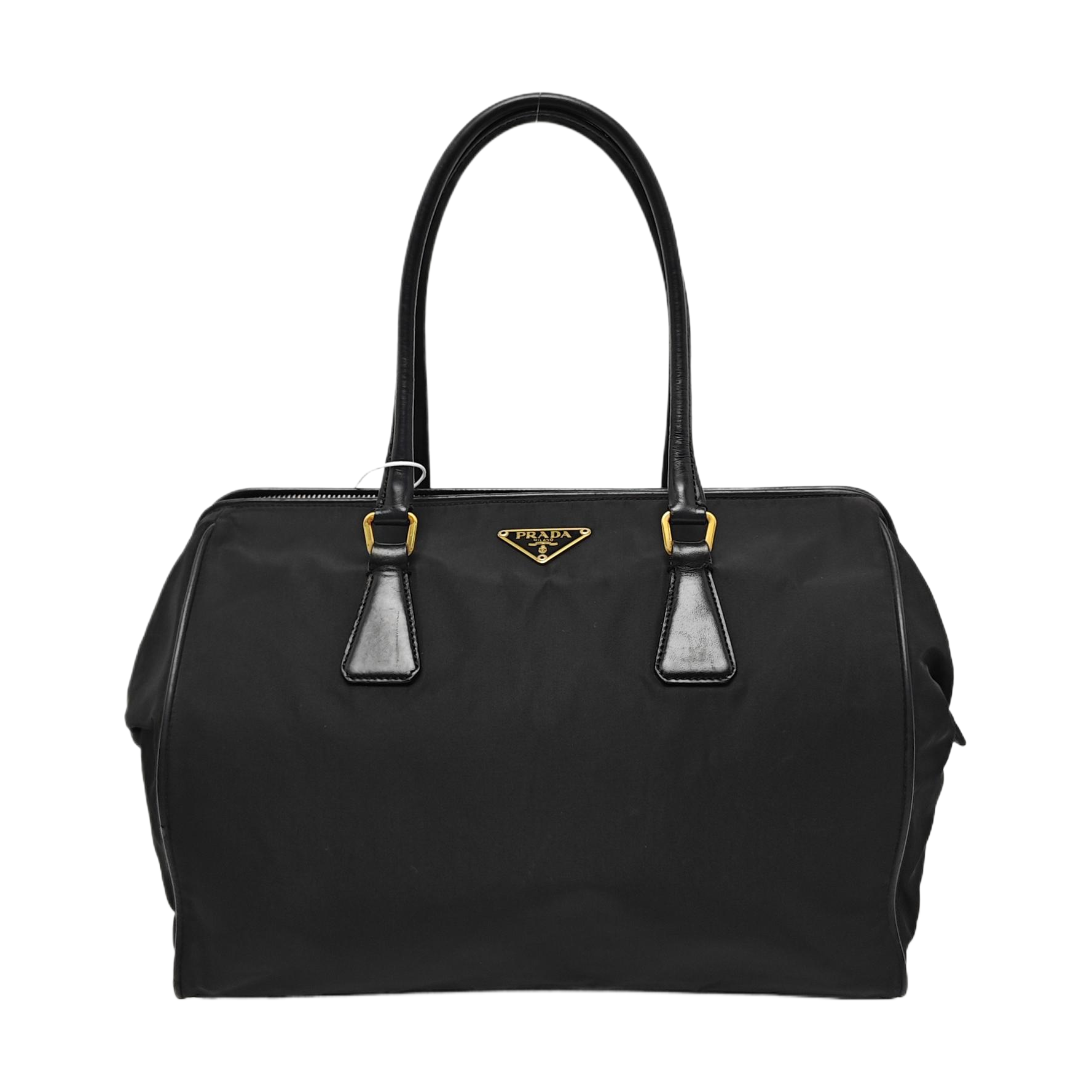 Nylon Tote Bag Black