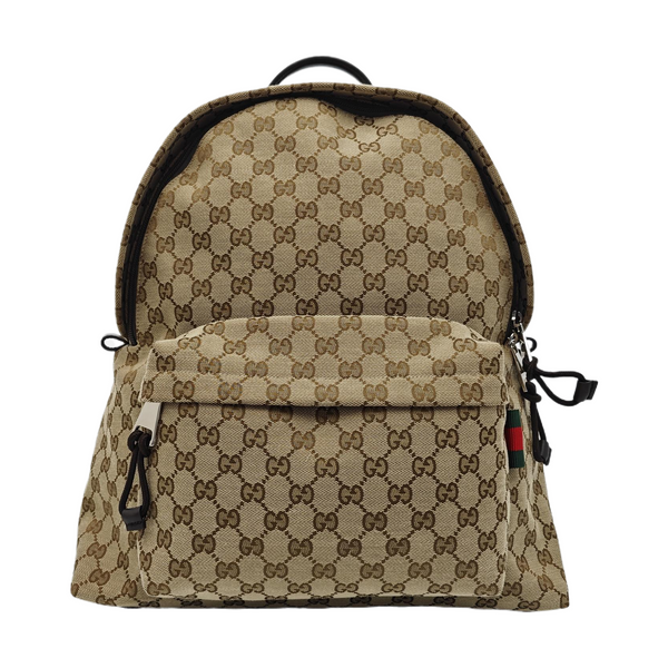 Canvas Backpack Beige