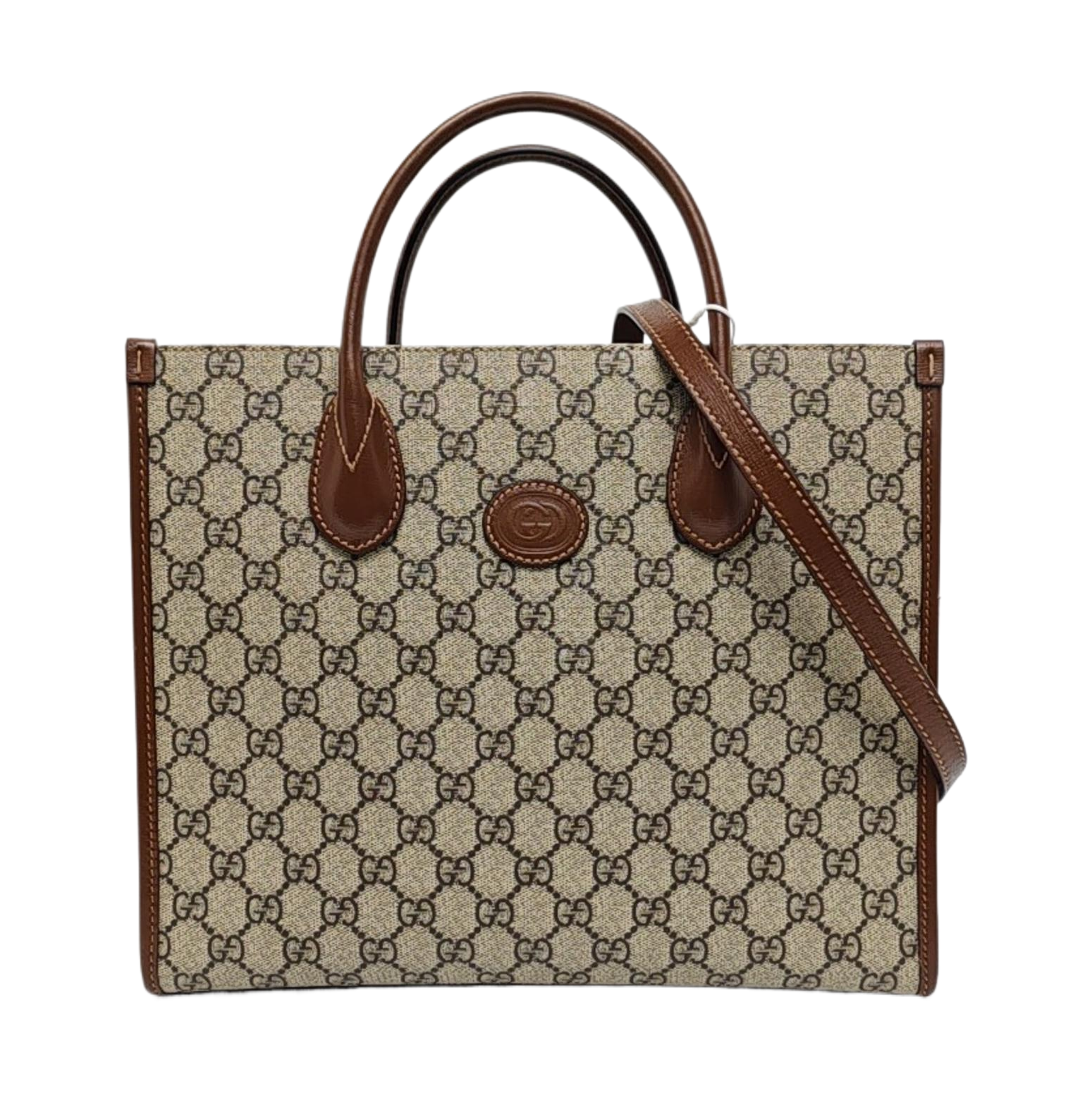 Retro Small Monogram Coated Canvas Brown