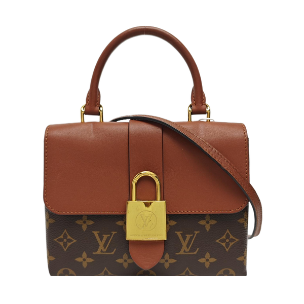 LOCKY BB Monogram Coated Canvas Brown
