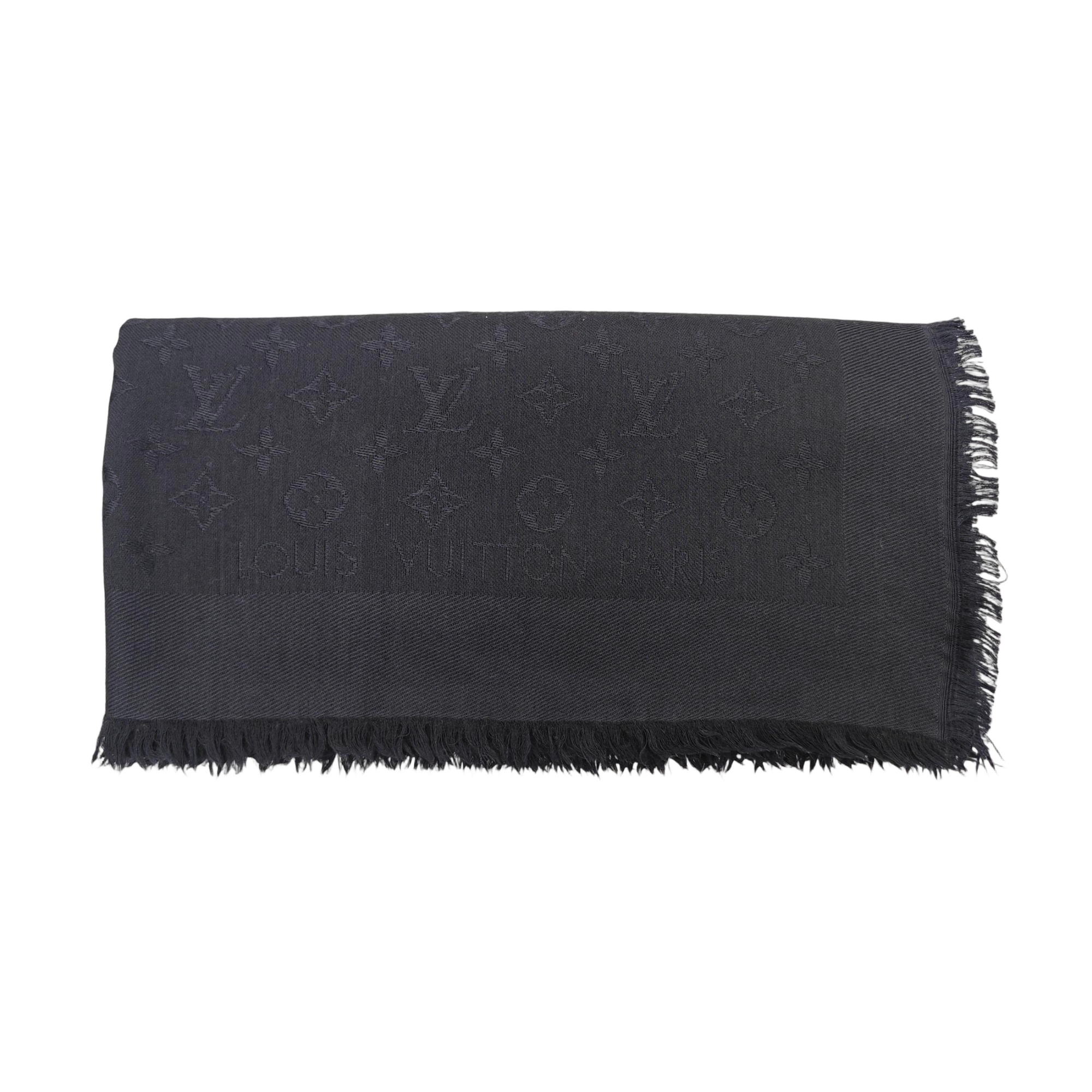 Mulberry Silk Scarf Black