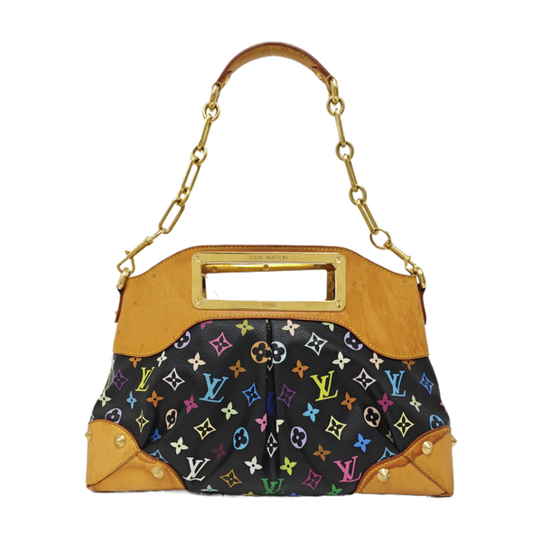 LV × TM JUDY Monogram Coated Canvas Black