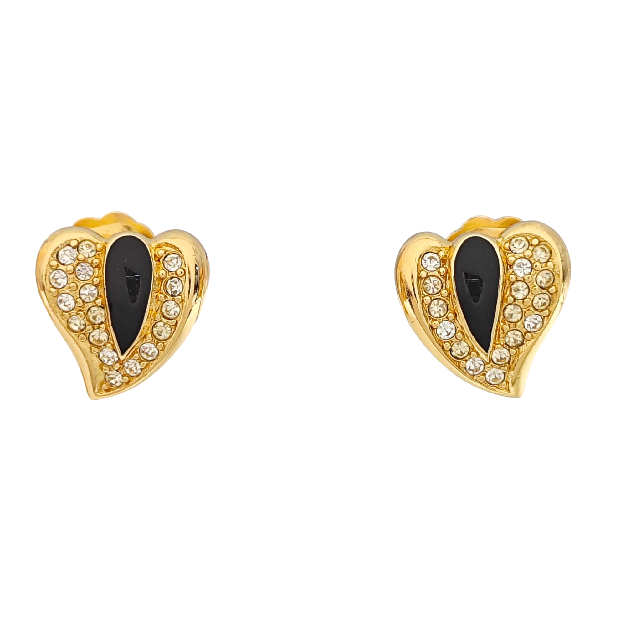Metal Gold Clip On Earrings