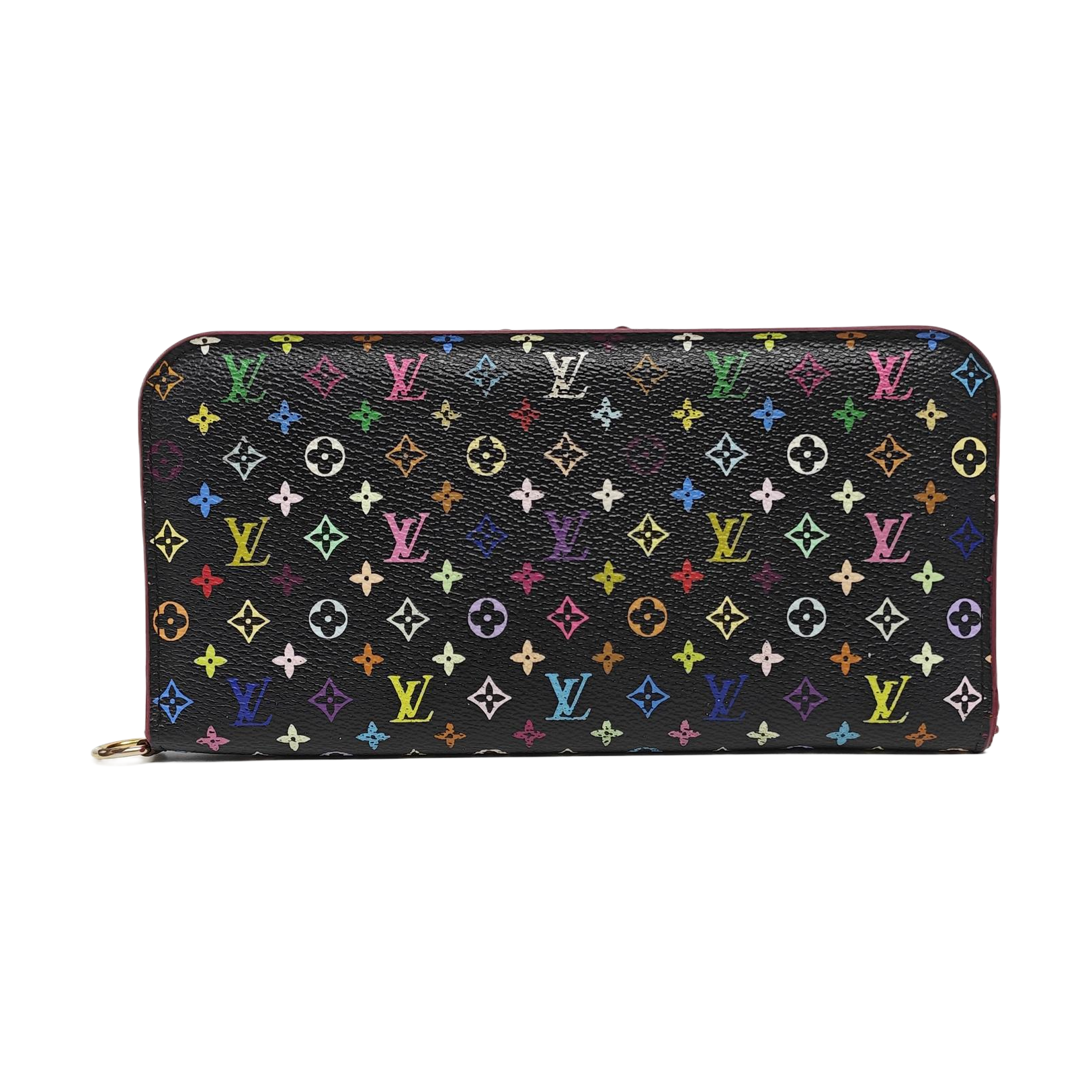 LV × TM INSOLITE Monogram Coated Canvas Black Wallet