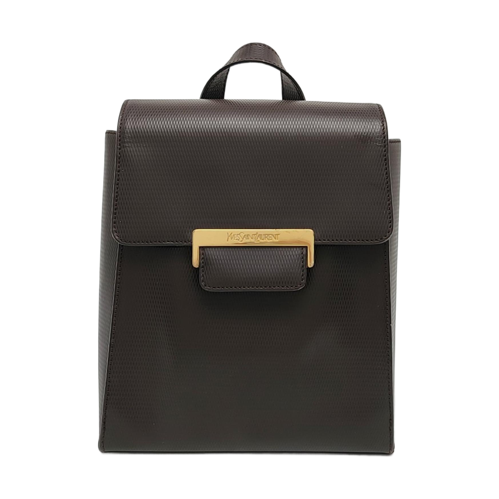 Leather Backpack Brown