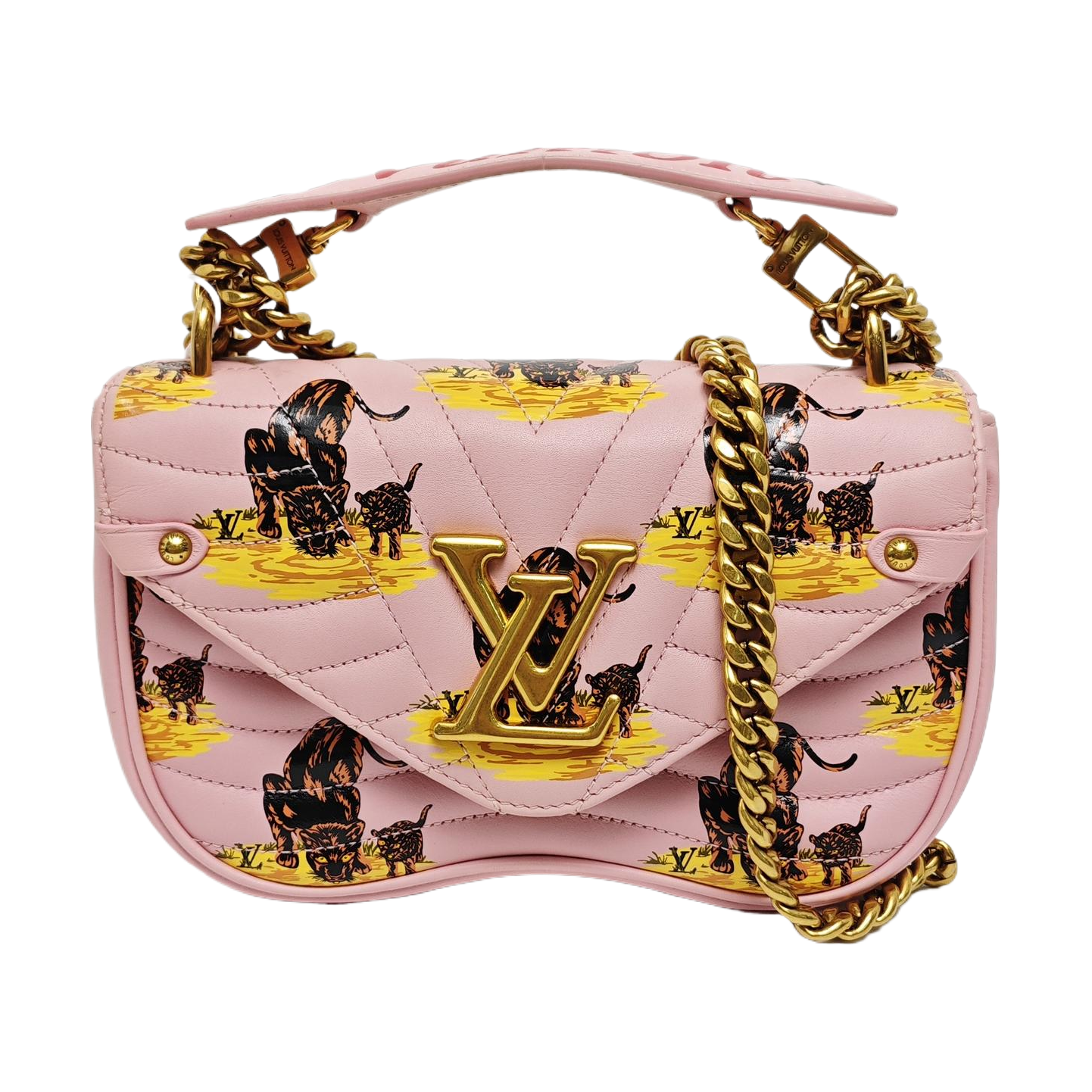 NEW WAVE PM Calfskin Pink