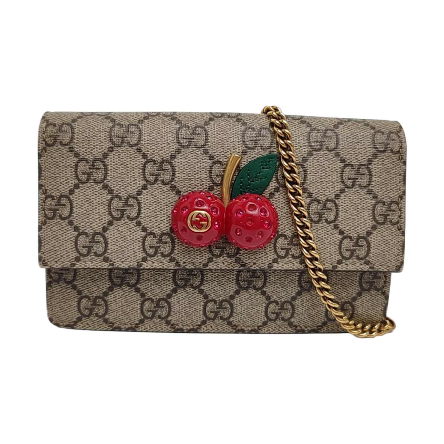 Lona Revestida Beige GG Supreme Mini Monogram