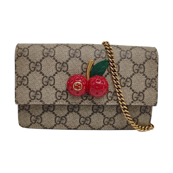 Lona Revestida Beige GG Supreme Mini Monogram
