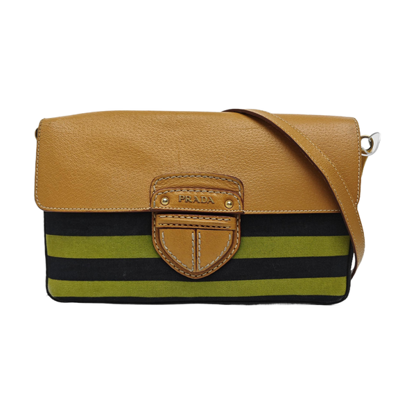 Fabric Shoulder Bag Multicolor