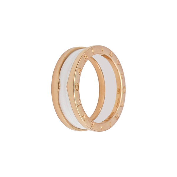 B.ZERO1 18k Rose Gold Ring EU 60