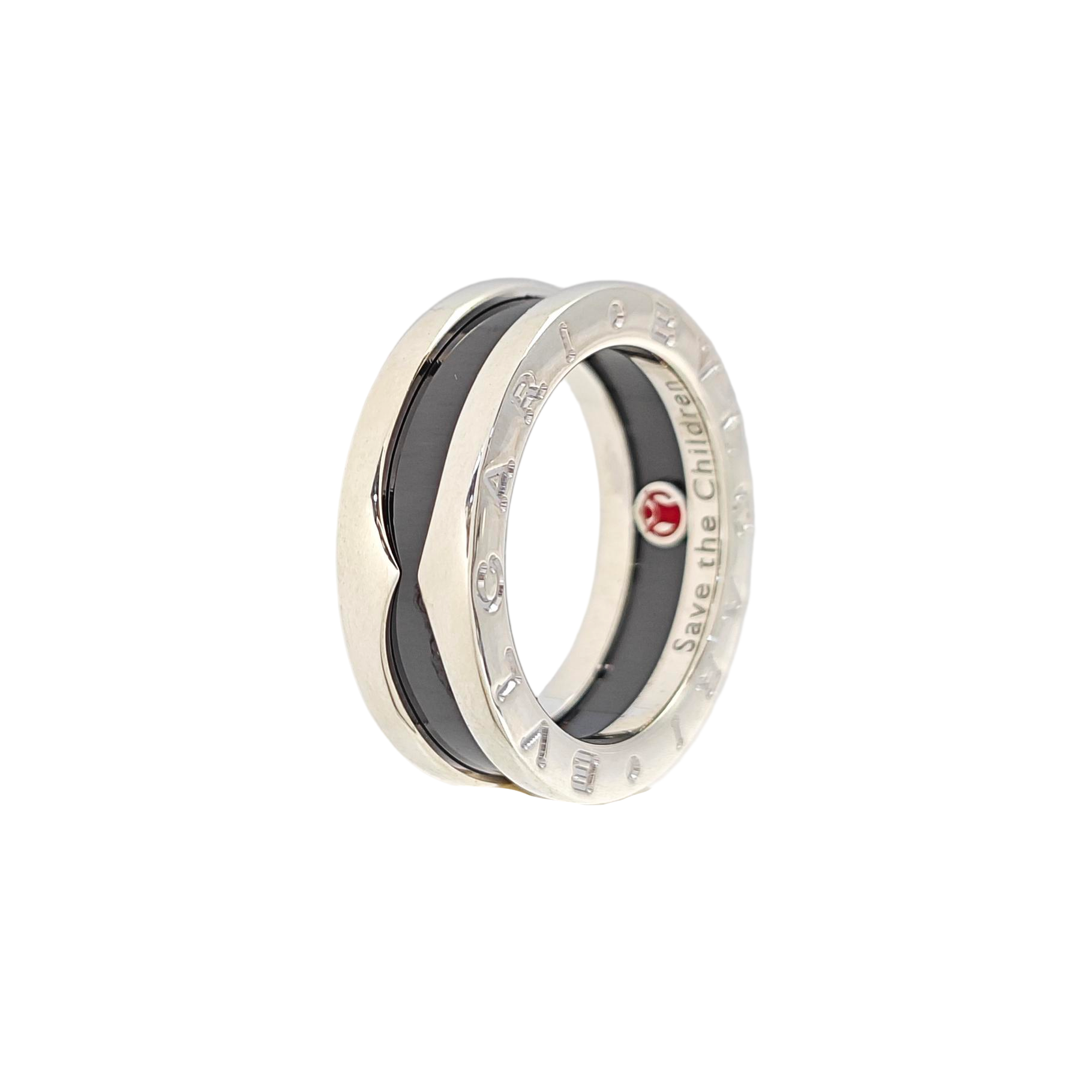 B.ZERO1 925 Sterling Silver Ring EU 50