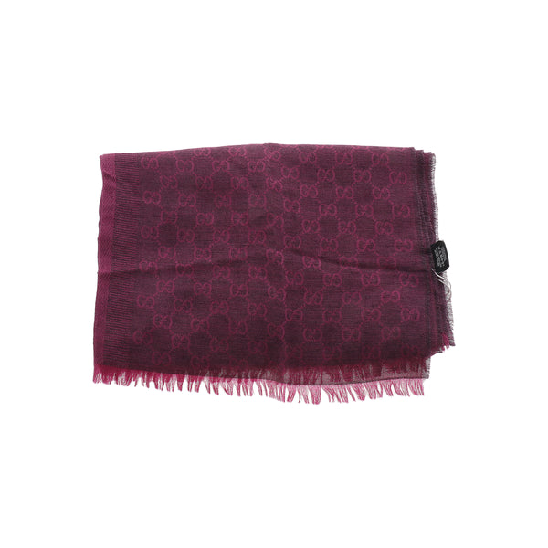 Purple Wool Scarf