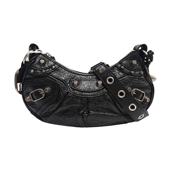 Le Cagole Small Lambskin Black