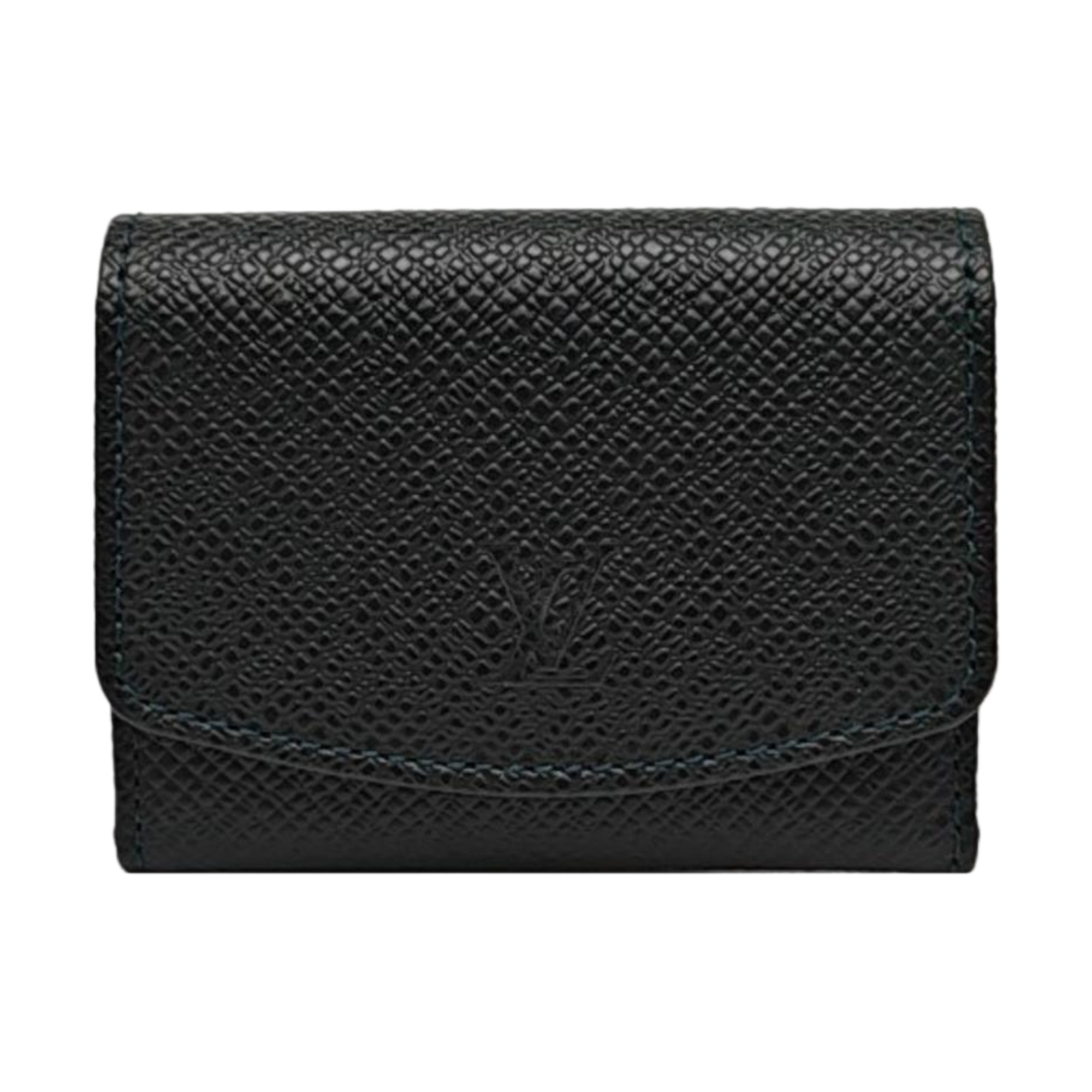 ELISE Calfskin Green Card Holder