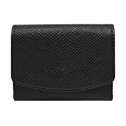 ELISE Calfskin Green Card Holder