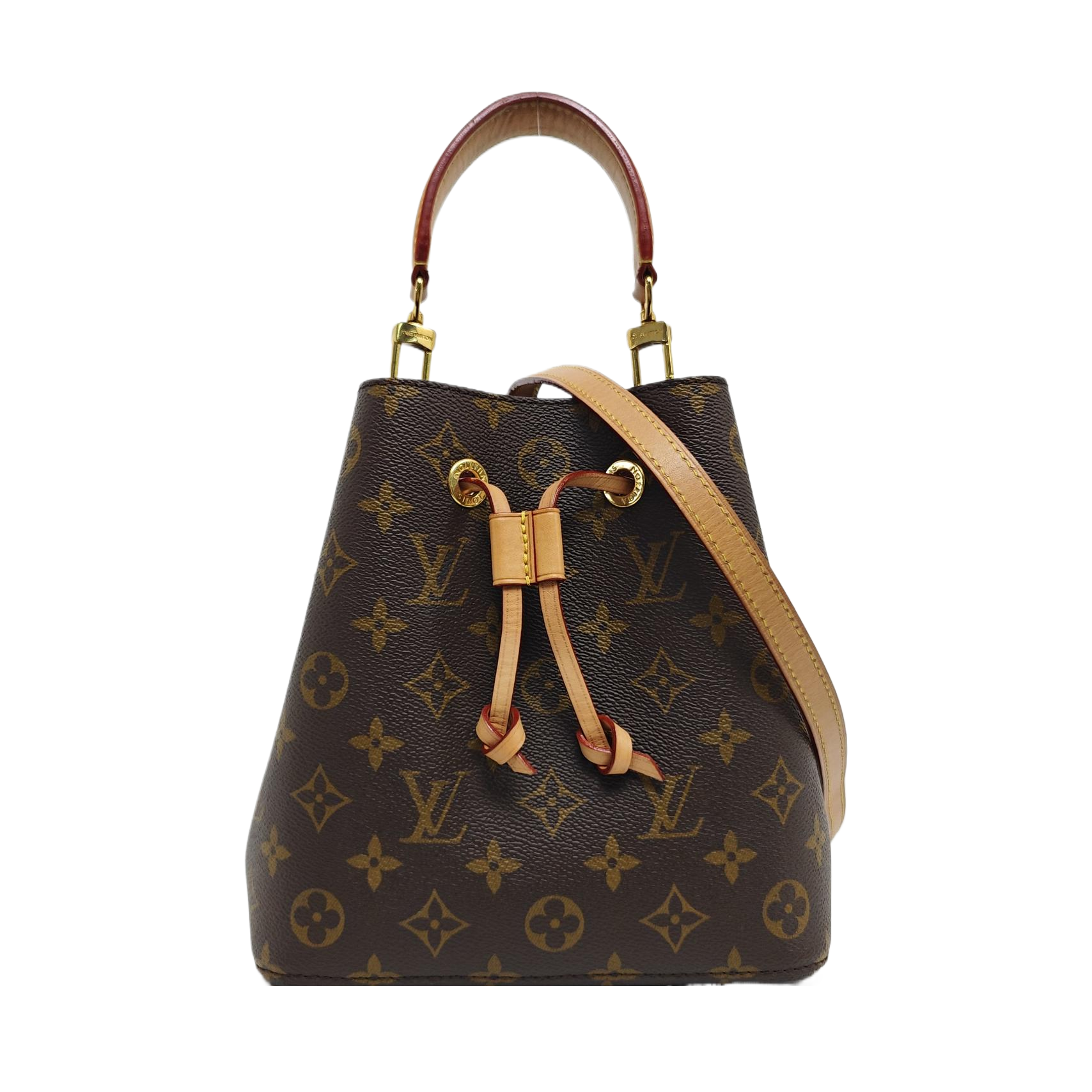NÉONOÉ BB Monogram Coated Canvas Brown