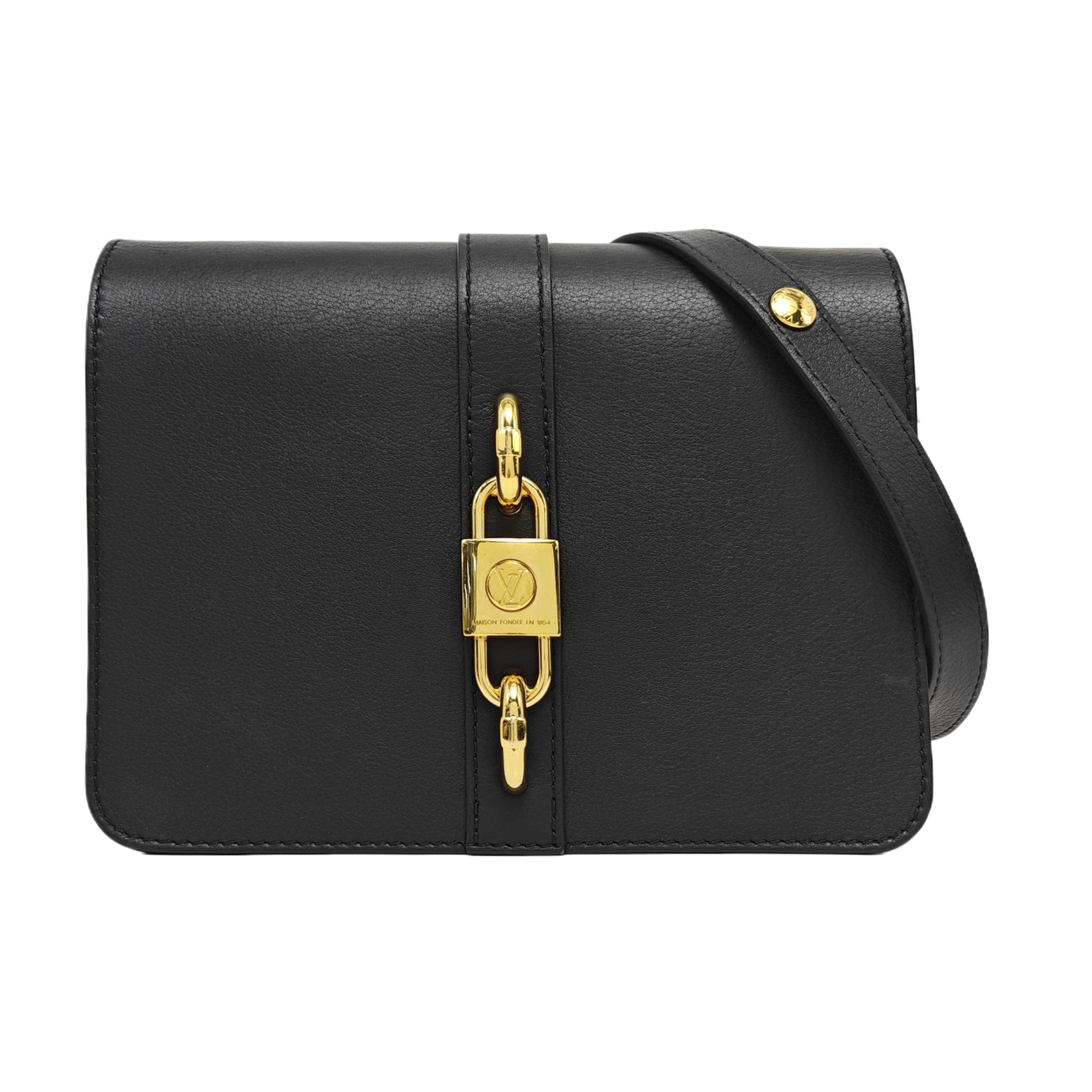 RENDEZ-VOUS Calfskin Black