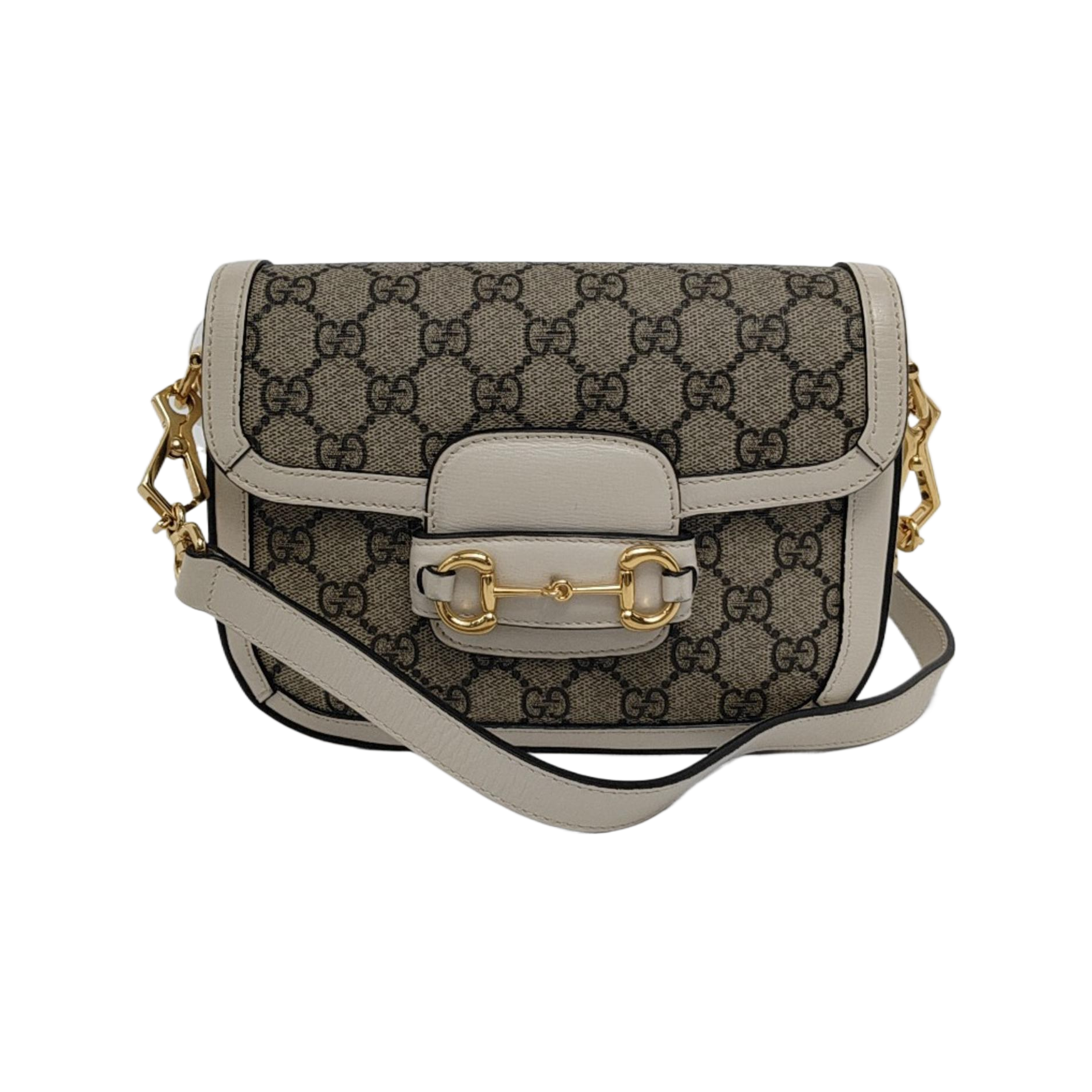 Horsebit 1955 Mini Coated Canvas Beige
