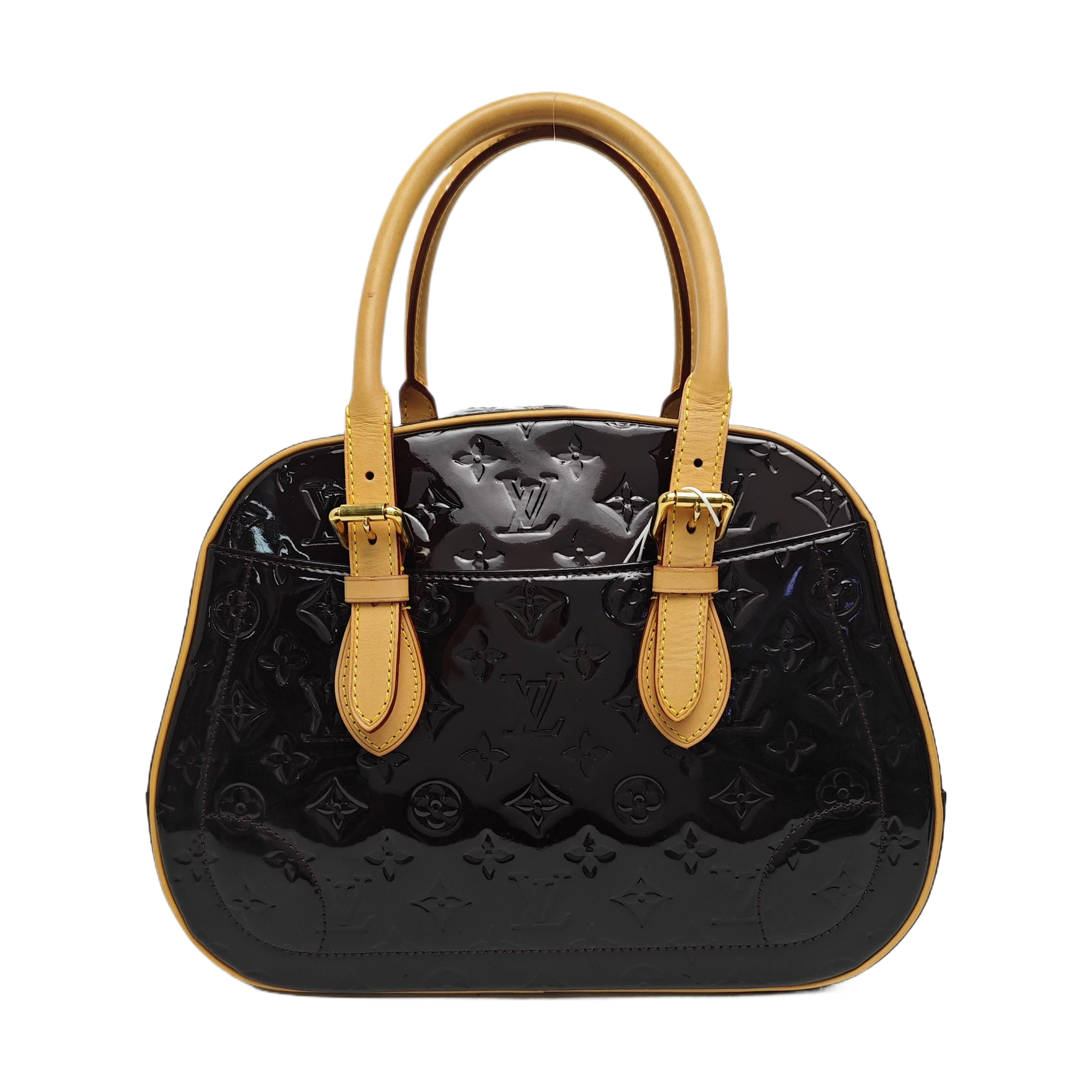 SUMMIT DRIVE Monogram Patent Leather Red