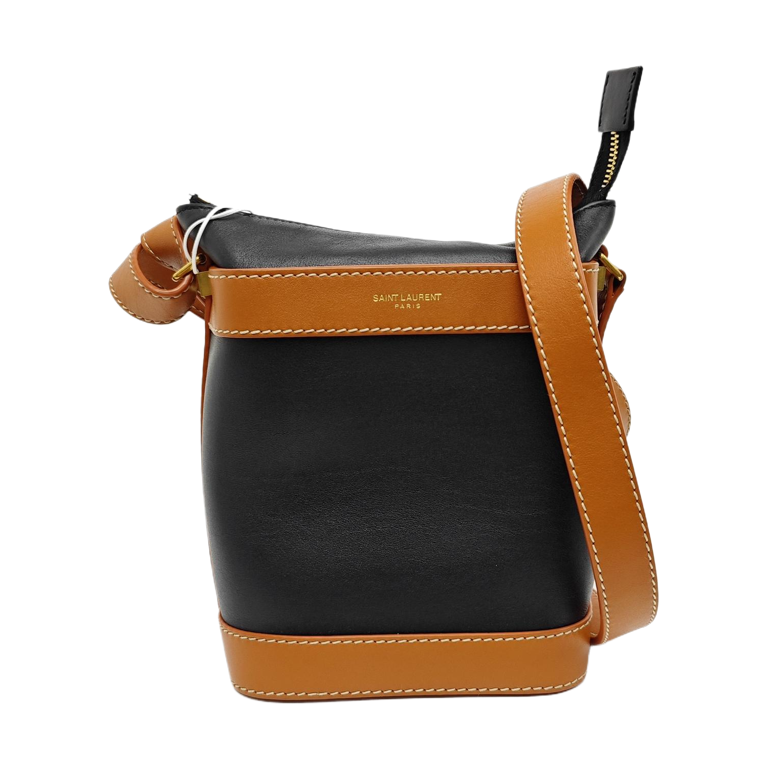 Calfskin Bucket Bag Black