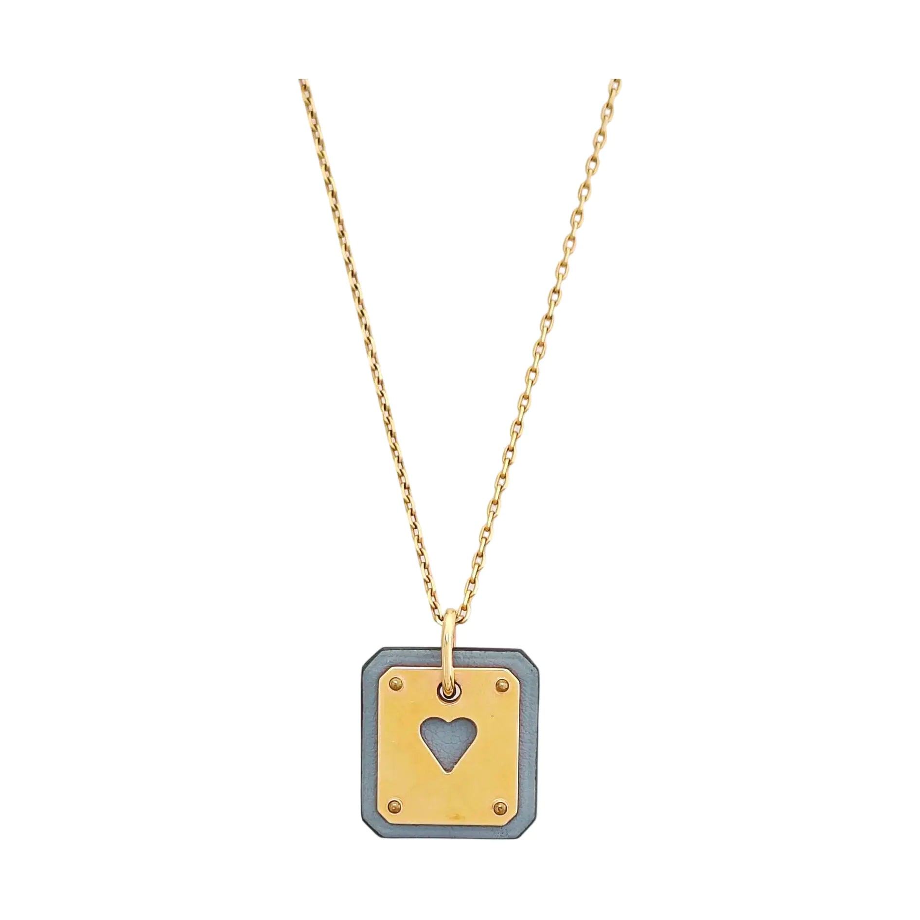 As De Coeur Metal Rose Gold Necklace