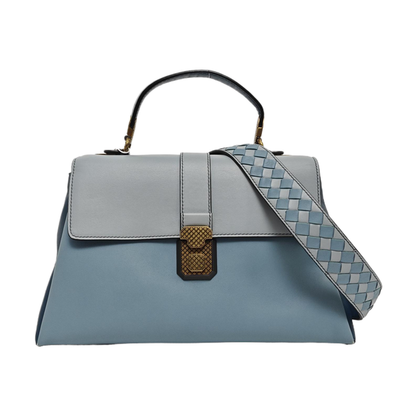 Piazza Calfskin Blue