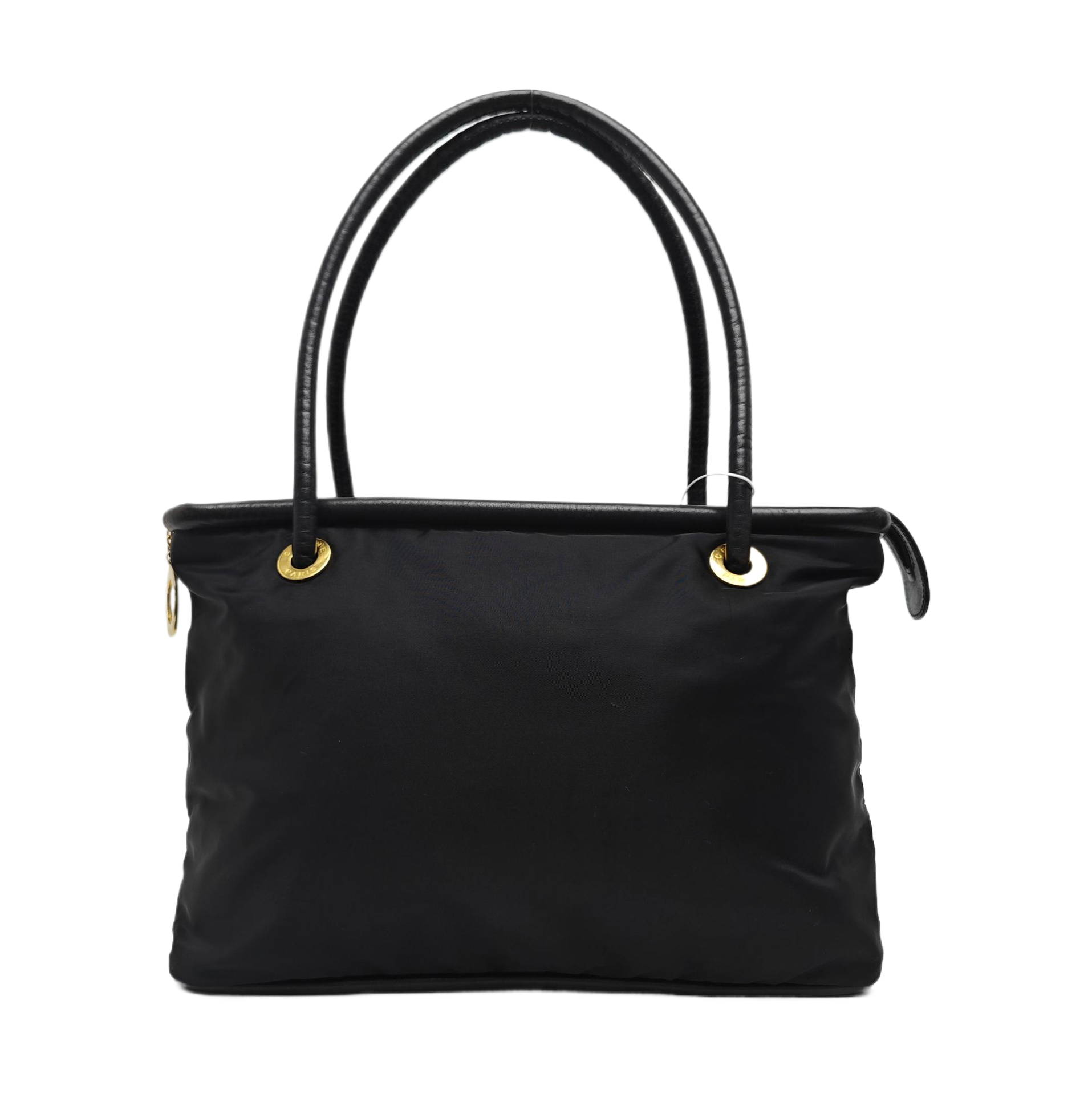 Nylon Tote Bag Black