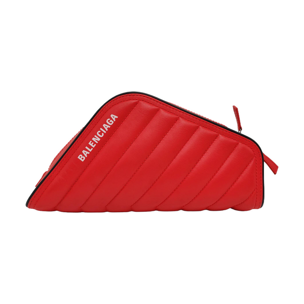 Camera Quilted Calfskin Red